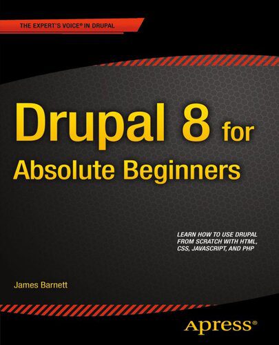 دانلود کتاب Drupal 8 for Absolute Beginners