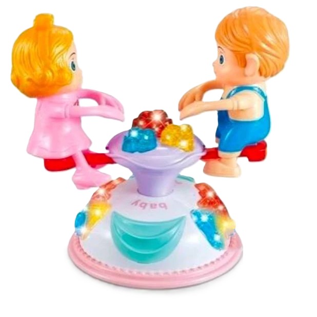 چرخ و فلک موزیکال چراغدار کد 861/39