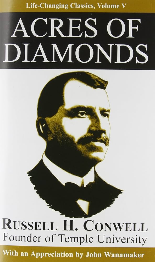 کتاب Acres of Diamonds (زمین‌های پر از الماس) نسخه انگلیسی PDF | راسل کونوِل