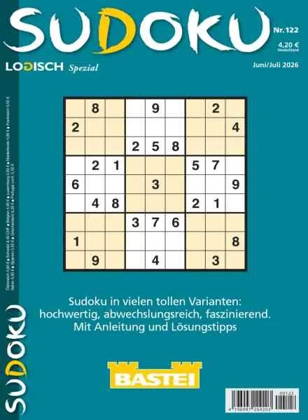 دانلود کتاب Sudoku Logisch Spezial – Nr 122 2026