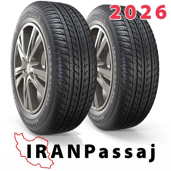 اقساطی لاستیک یزد تایر سایز 205/60R14مدل Mercury خرید اقساطی سال تولید 2026 و ارسال فوری از ایران پاساژ! 🚗💨