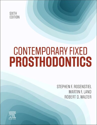 پروتزهای ثابت معاصر ۲۰۲۲ <br> Contemporary Fixed Prosthodontics 2022 - کالیبو