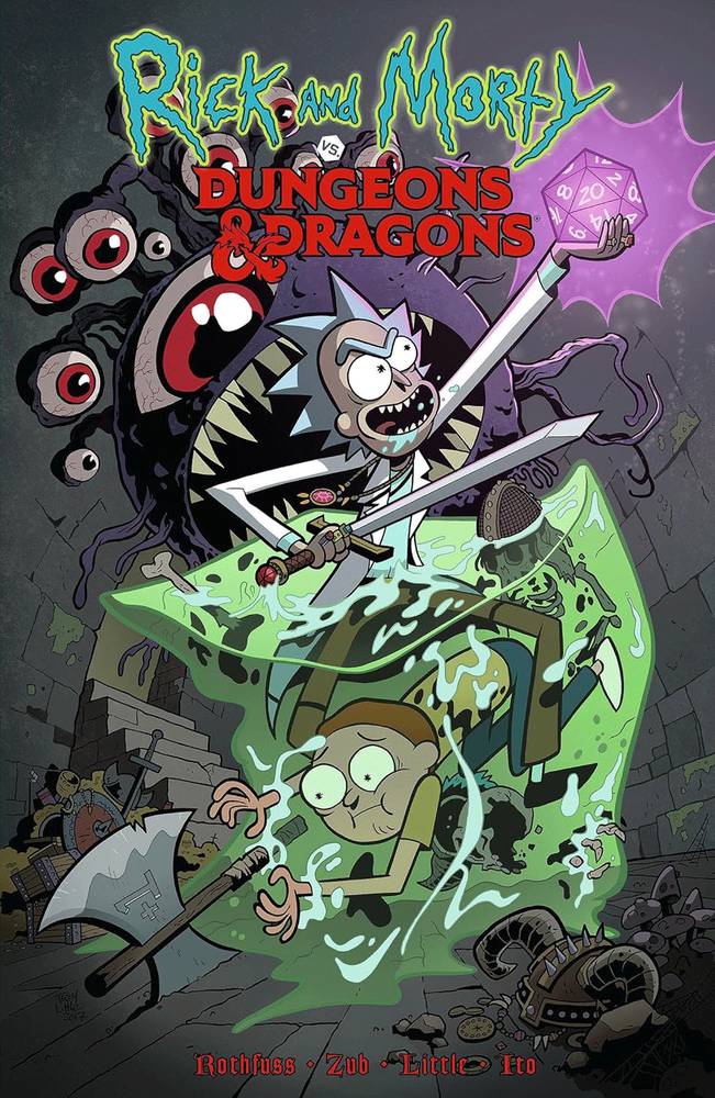 Rick and Morty vs. Dungeons and Dragons by Patrick Rothfuss کمیک