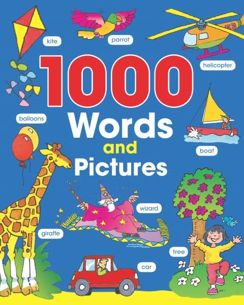 1000 WORDS AND PICTURES (Original Book)