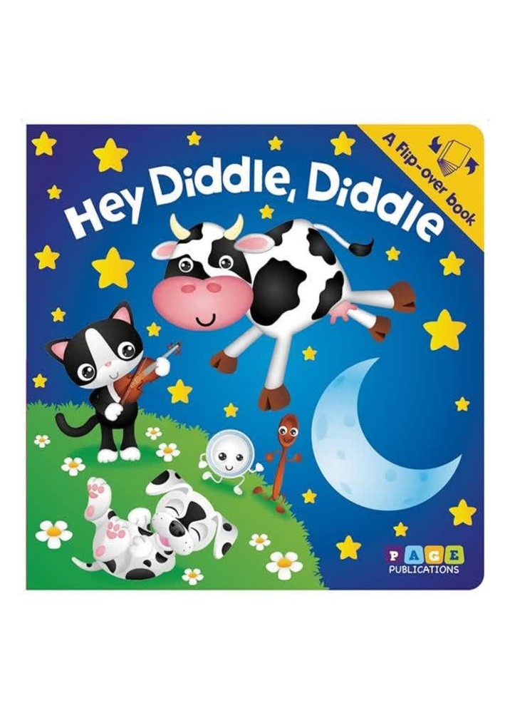 A Flip-over book: Hey Diddle, Diddle / Mary Had a Little Lamb (Original Book)