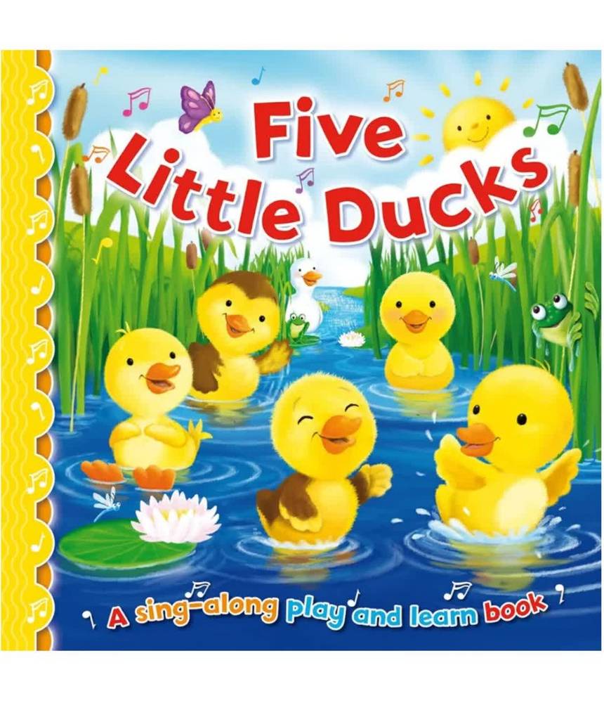 Five Little Ducks Sing Along Play & Learn Book (Original)