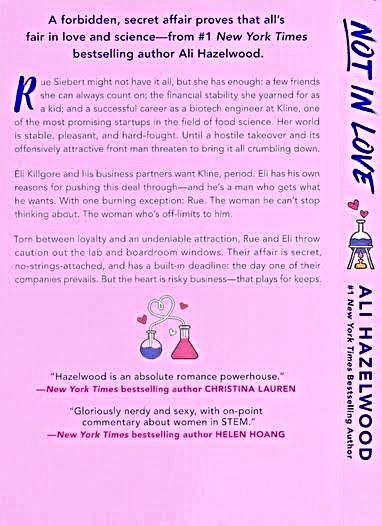 Not In Love By Ali Hazelwood