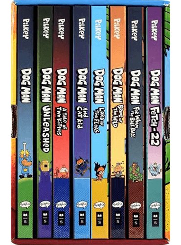 Dog Man Series 12 Books Collection Set By Dav Pilkey