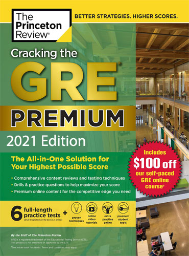 Cracking the GRE Premium 2021 Edition