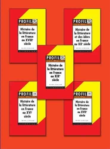 PROfil Histoire De La Littérature En France