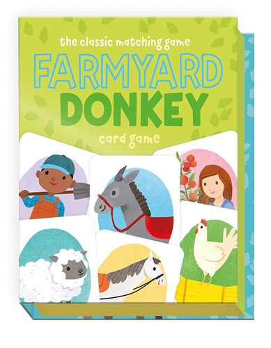 Farmyard Donkey الاغ مزرعه (کارتی)(جیبی)