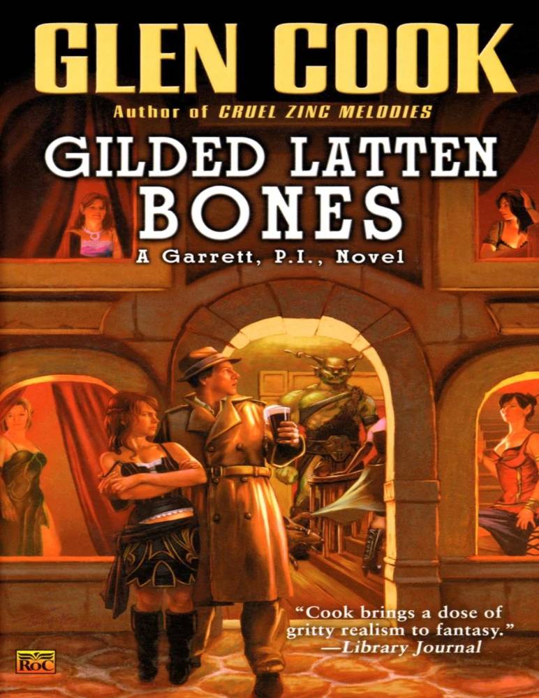 کتاب استخوان‌های لاتین طلایی (Gilded Latten Bones) اثر گلن کوک نسخه PDF انگلیسی