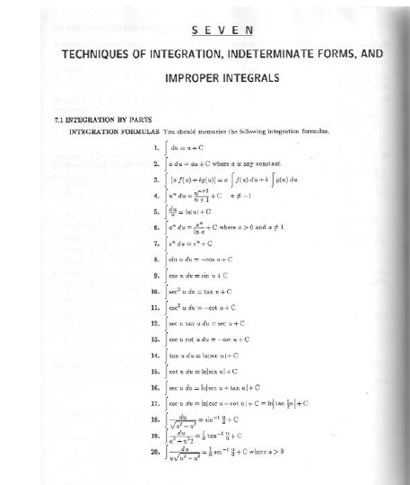 دانلود جزوه pdf حساب دیفرانسیل و انتگرال│از انتگرال‌گیری جزء‌به‌جزء تا انتگرال‌های ناسره