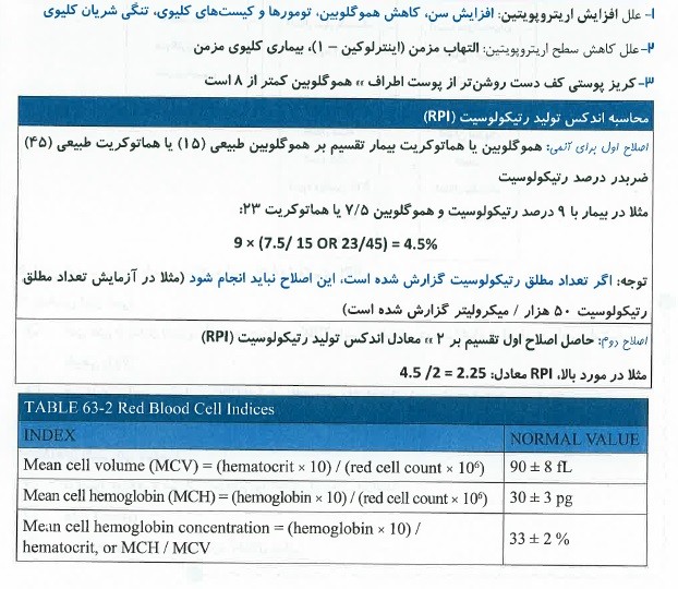 دانلود جزوه pdf خون و انکولوژی│از آنمی‌ها تا بدخیمی‌های خونی