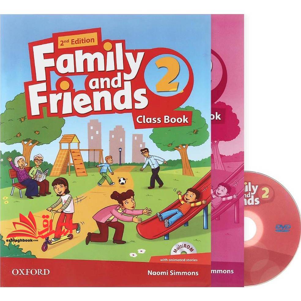 Family and Friends ۲nd ۲ SB+WB+DVD classbook british