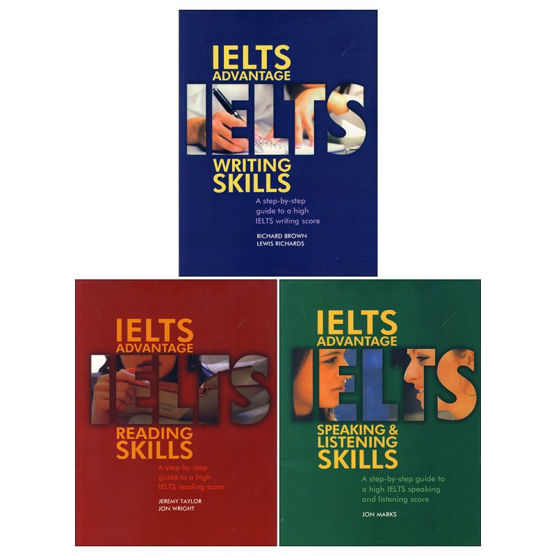 مجموعه 3 جلدی کتاب های آیلتس ادونتیج Ielts Advantage