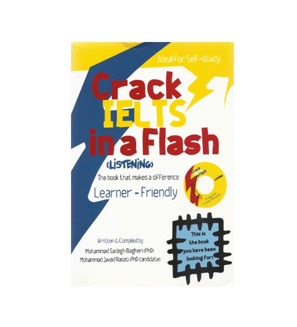 Crack IELTS In a Flash Listening+CD کتاب آیلتس