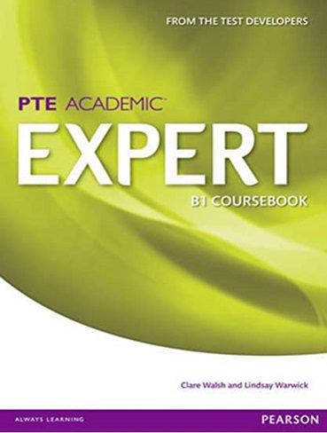 PTE ACADEMIC EXPERT B1 + CD پی تی ای اکسپرت (سیاه و سفید)