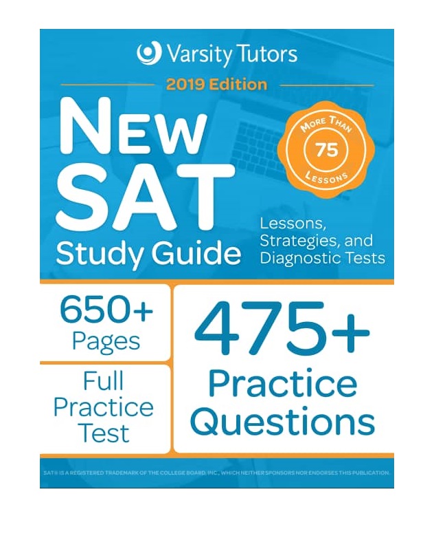 New SAT Prep Study Guide 2019 کتاب زبان