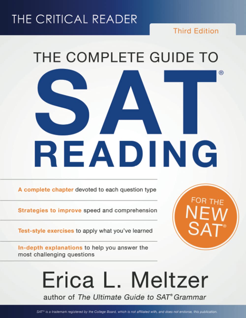 The Complete Guide to SAT Reading 3rd Edition خرید کتاب SAT