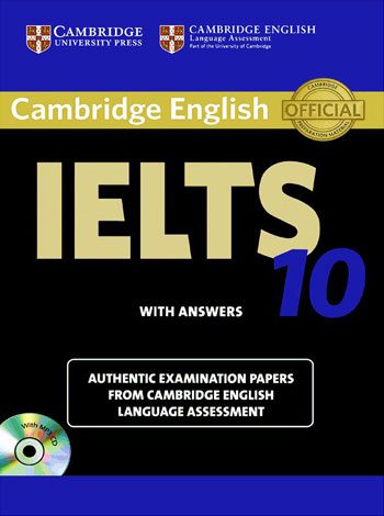 ielts Cambridge 10+CD کتاب ایلتس کمبریج 10