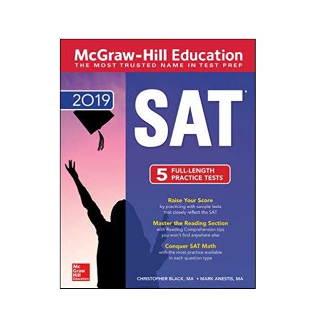 McGraw Hill Education SAT 2019 خرید کتاب SAT