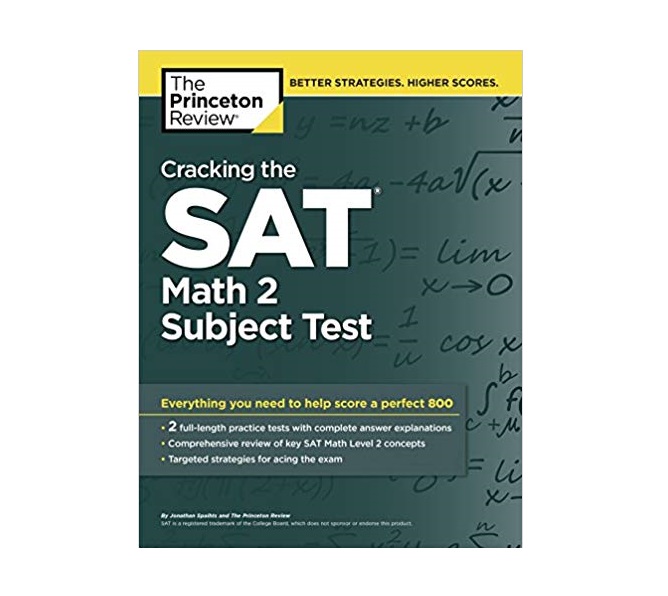 Cracking the SAT Math 2 Subject Test+CD کتاب SAT