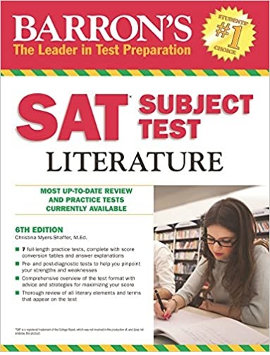 Barron’s SAT Subject Test Literature 6th Edition