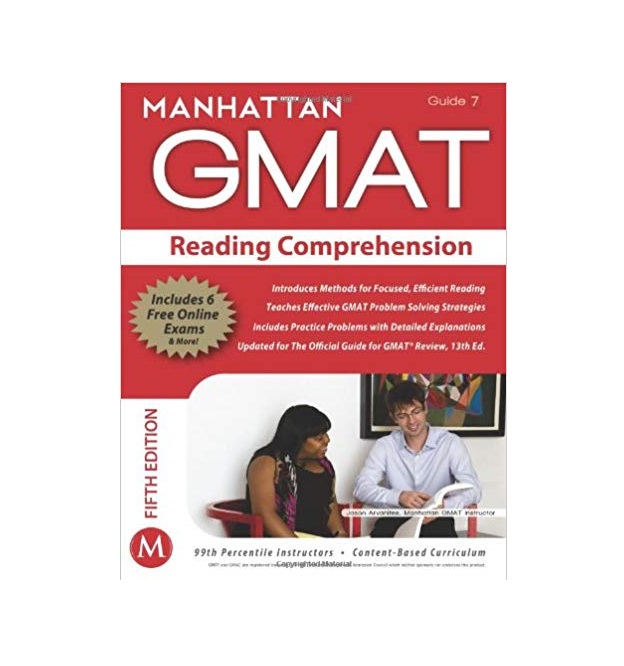 Reading Comprehension GMAT Strategy Guide خرید کتاب زبان
