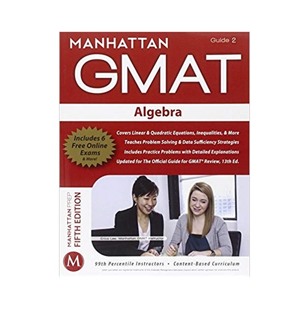 Algebra GMAT Strategy Guide 5th Edition خرید کتاب زبان