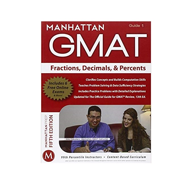 Fractions Decimals Percents GMAT Strategy Guide خرید کتاب زبان