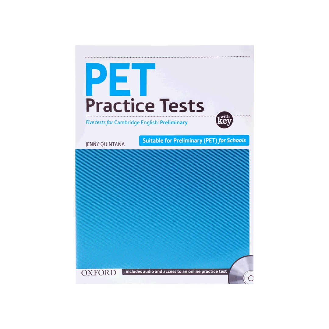 Pet Practice Tests+CD کتاب زبان