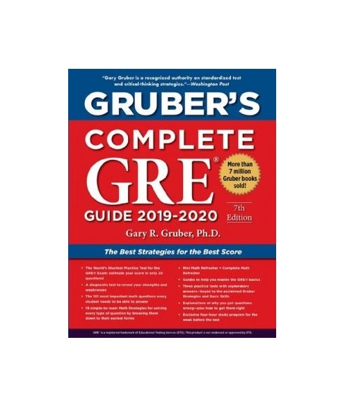 Gruber’s Complete GRE Guide 2019-2020 گروبرز کامپلیت جی ار ای گاید