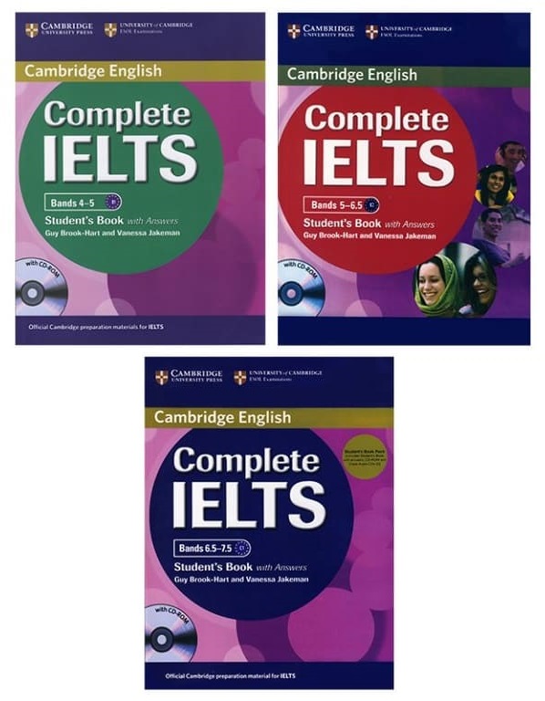 Cambridge English Complete Ielts مجموعه کتاب های کمبریج انگلیش کامپلیت آیلتس