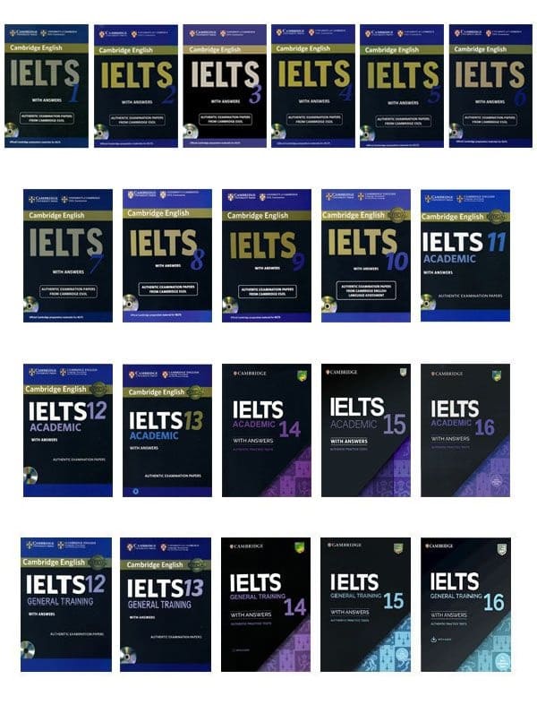 IELTS Cambridge Academic & General پک کامل کتاب های کمبریج آیلتس