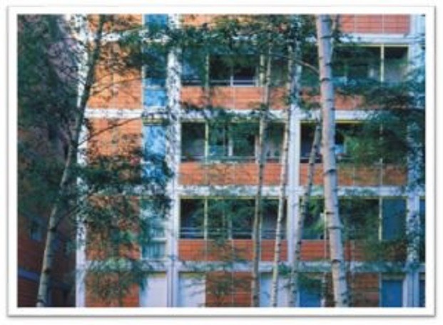 تحلیل مجتمع مسکونی Rue de Meaux پاریس؛ معماری