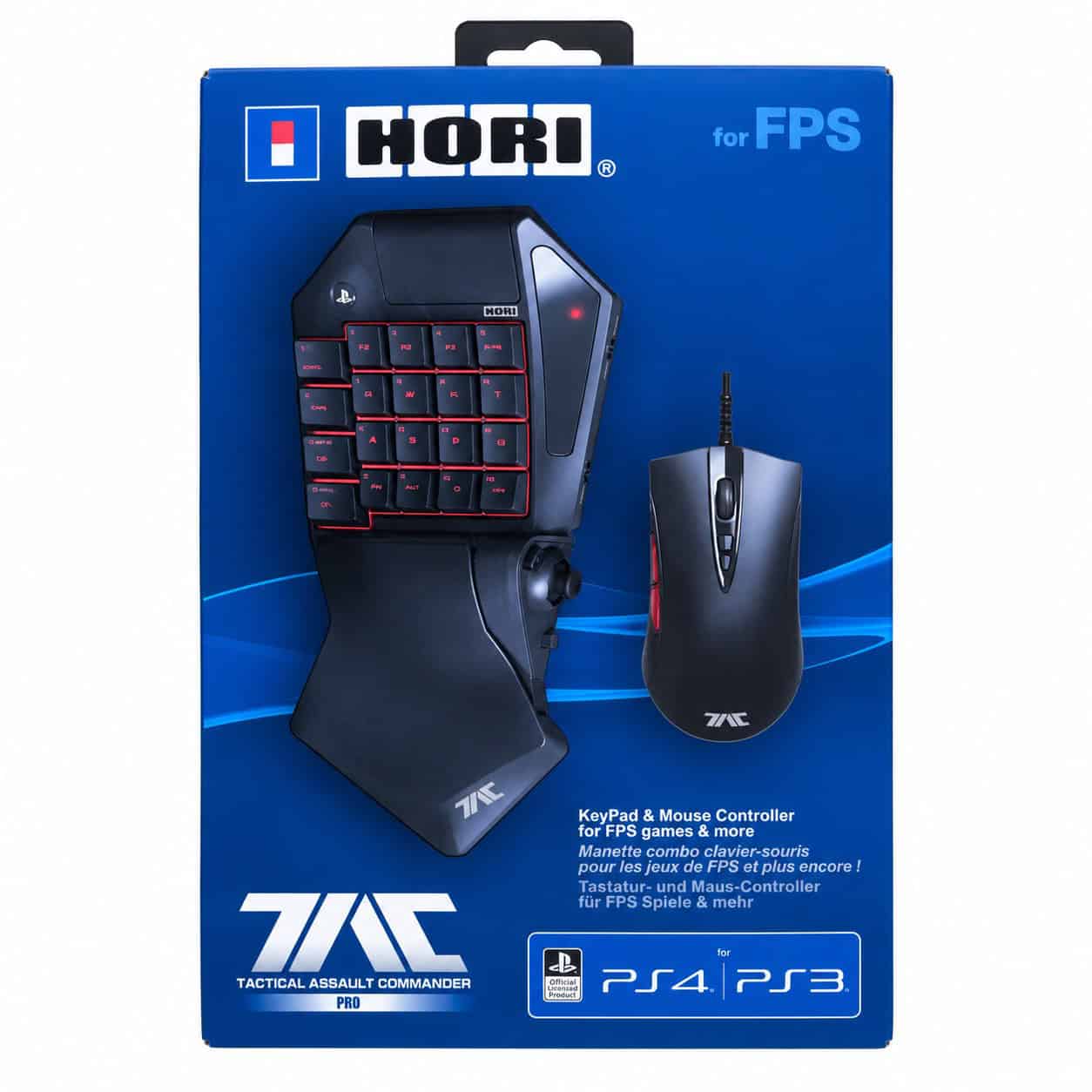 کیپد و ماوس HORI Tactical Assault Commander Pro برای PS4 و PS3