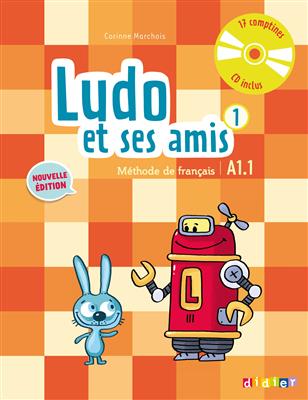 دانلود کتاب Ludo et ses amis 1 niv.A1.1 (ed. 2015) + MP3