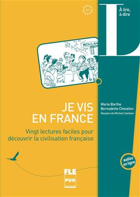 دانلود کتاب JE VIS EN FRANCE A1 + MP3