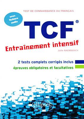 دانلود کتاب FLE TCF Entrainement intensif + MP3