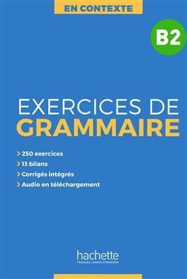 دانلود کتاب En Contexte : Exercices de grammaire B2 + MP3 + corrigés