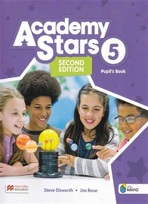 کتاب Academy Stars 5 2ND + WB + MP3