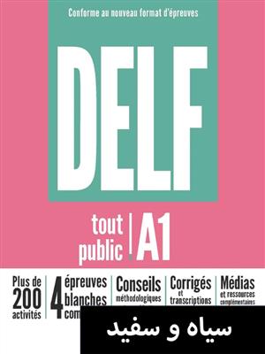 کتاب فرانسه DELF tout public – Nouveau format d’épreuves (A1) + MP3