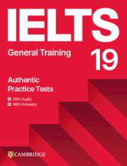 کتاب IELTS Cambridge 19 general + MP3