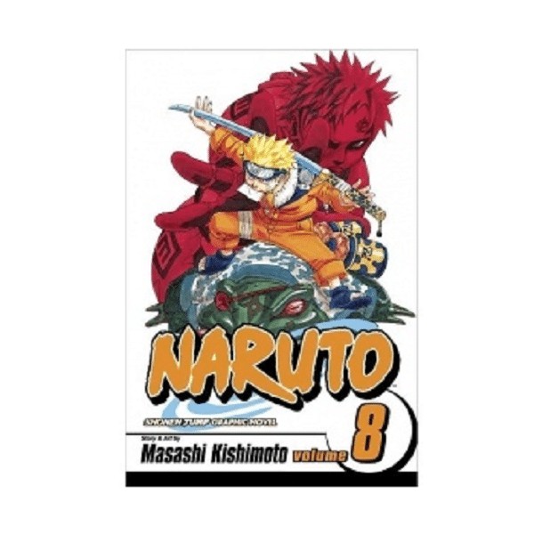کتاب مانگا Naruto Vol. 8 نارتو جلد 8