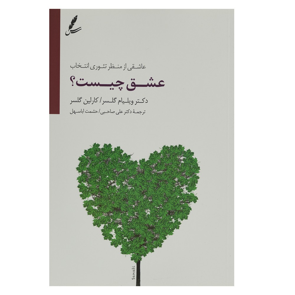 کتاب عشق چیست؟ اثر ویلیام گلسر نشر سایه سخن
