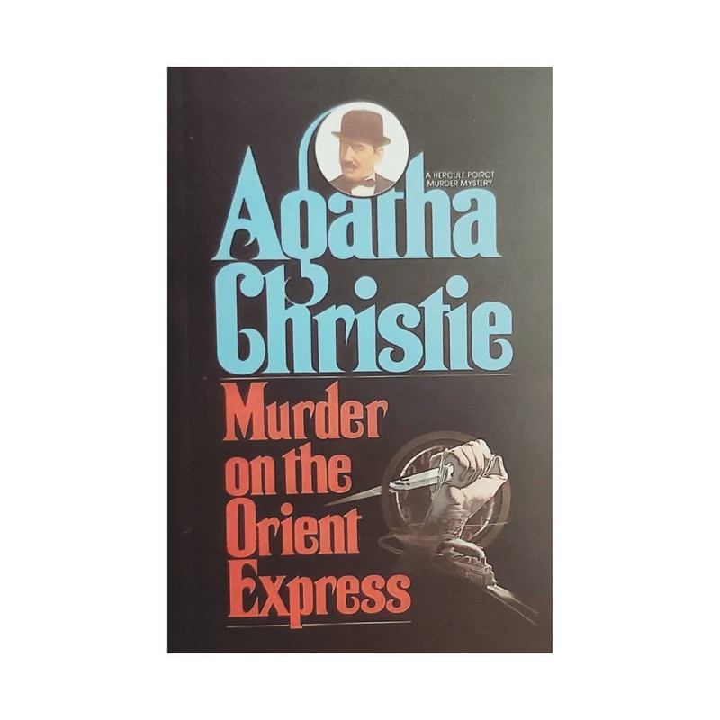 کتاب  Murder on the orient express اثر :آگا کریستی  انتشارات الماس سرخ