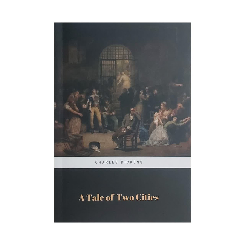 کتاب A Tale of Two Cities اثر چارلز دیکنز انتشارات الماس سرخ