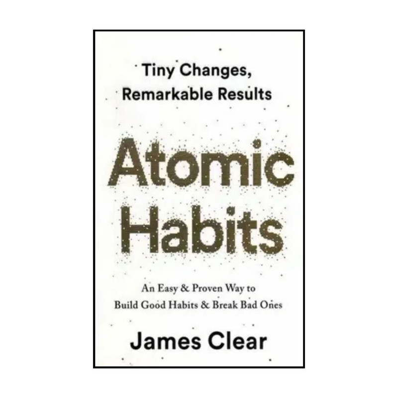 کتاب Atomic Habits اثر جیمز کلیر  انتشارات الماس سرخ