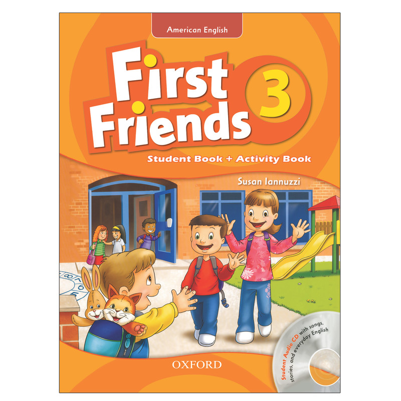 کتاب 3 American English First Friends اثر Susan Lannuzzi انتشارات Oxford